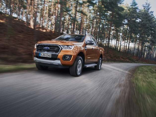 Neuer Ford Ranger: Europäischer Pick-up-Bestseller jetzt noch stärker, sparsamer und moderner