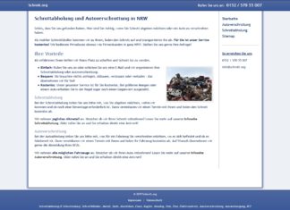 Schrottabholung in NRW: Nutzen Sie den kostenlosen Service