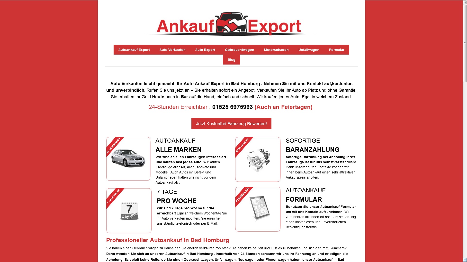 Autoankauf Bad Homburg – Ihr kompetenter Partner in Sachen Autoverkauf