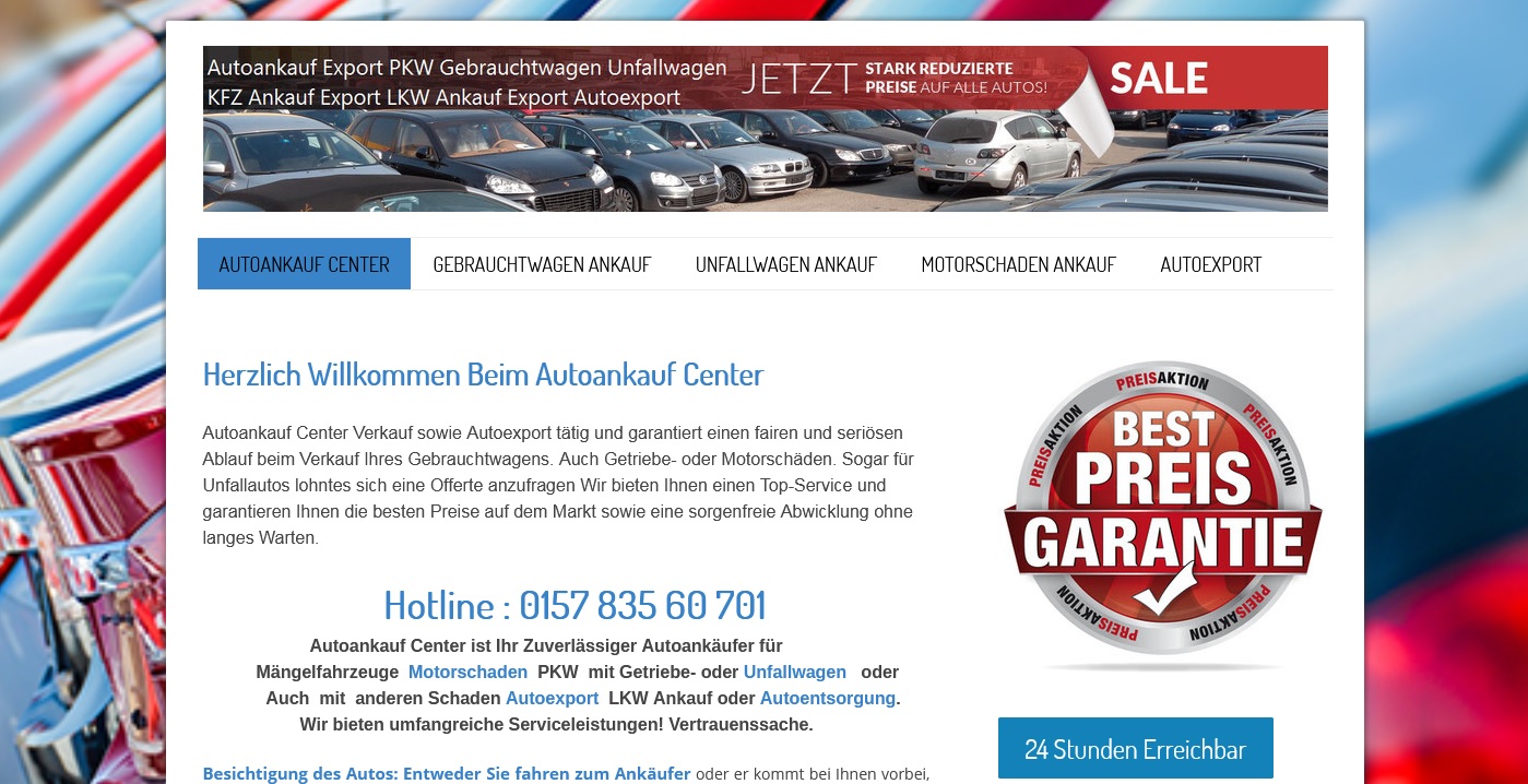 Autoankauf Stolberg – kauft Autos zum fairen Preis